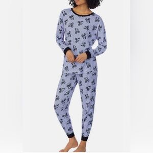 Disney Blue Mickey Mouse  Pajama Set